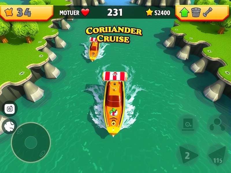 Coriander Cruise Gameplay Screenshot